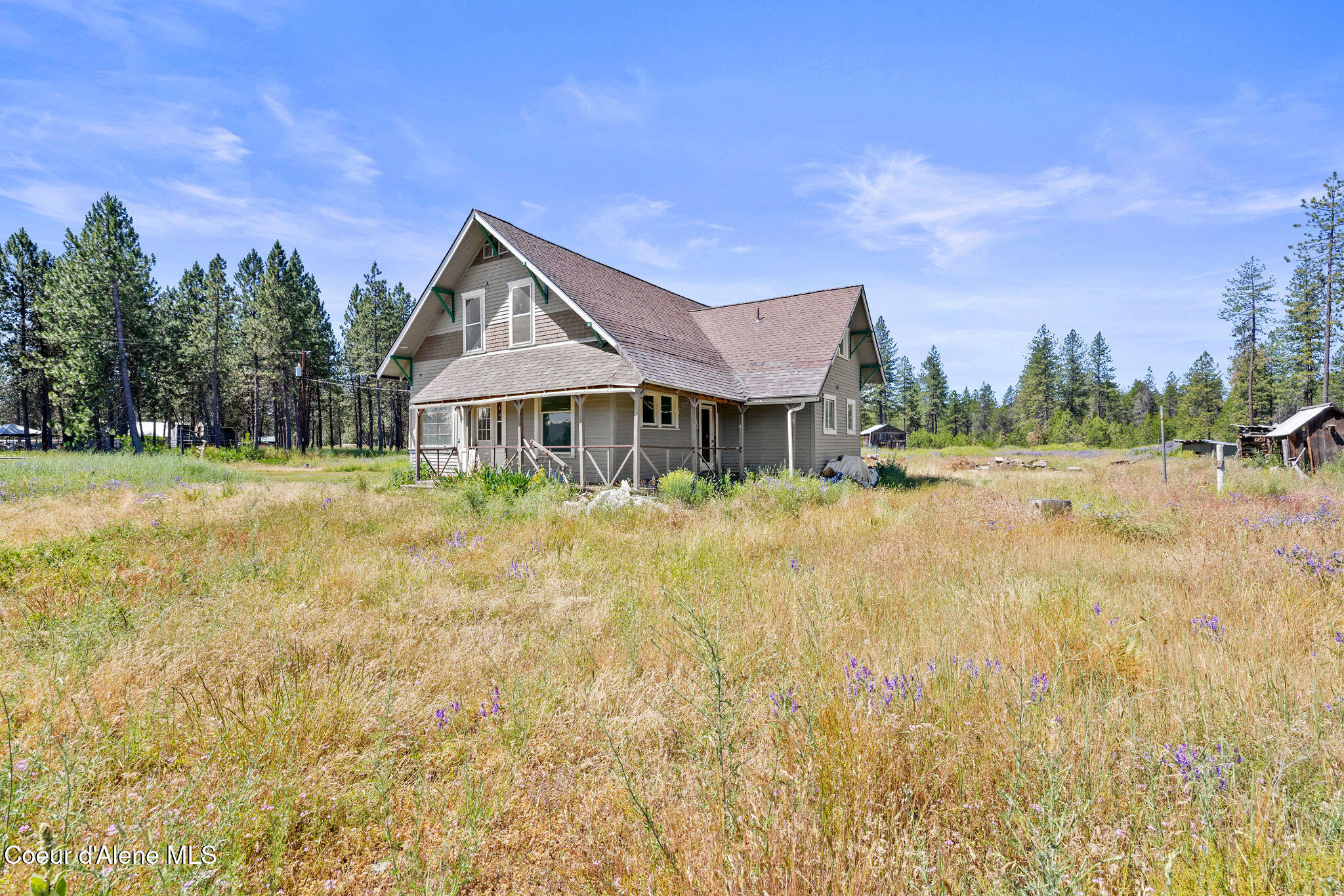 26497 North Warren Road Athol, ID 83801 - Photo 10 of 30 Rear Elevation