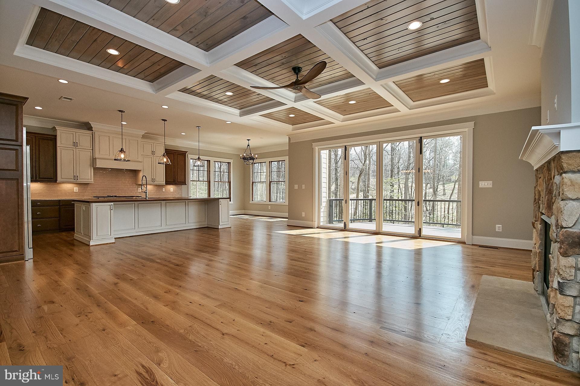2109 Whippoorwill Road Vienna, VA 22181 - Photo 5 of 30 Family Room with Coffered Ceiling