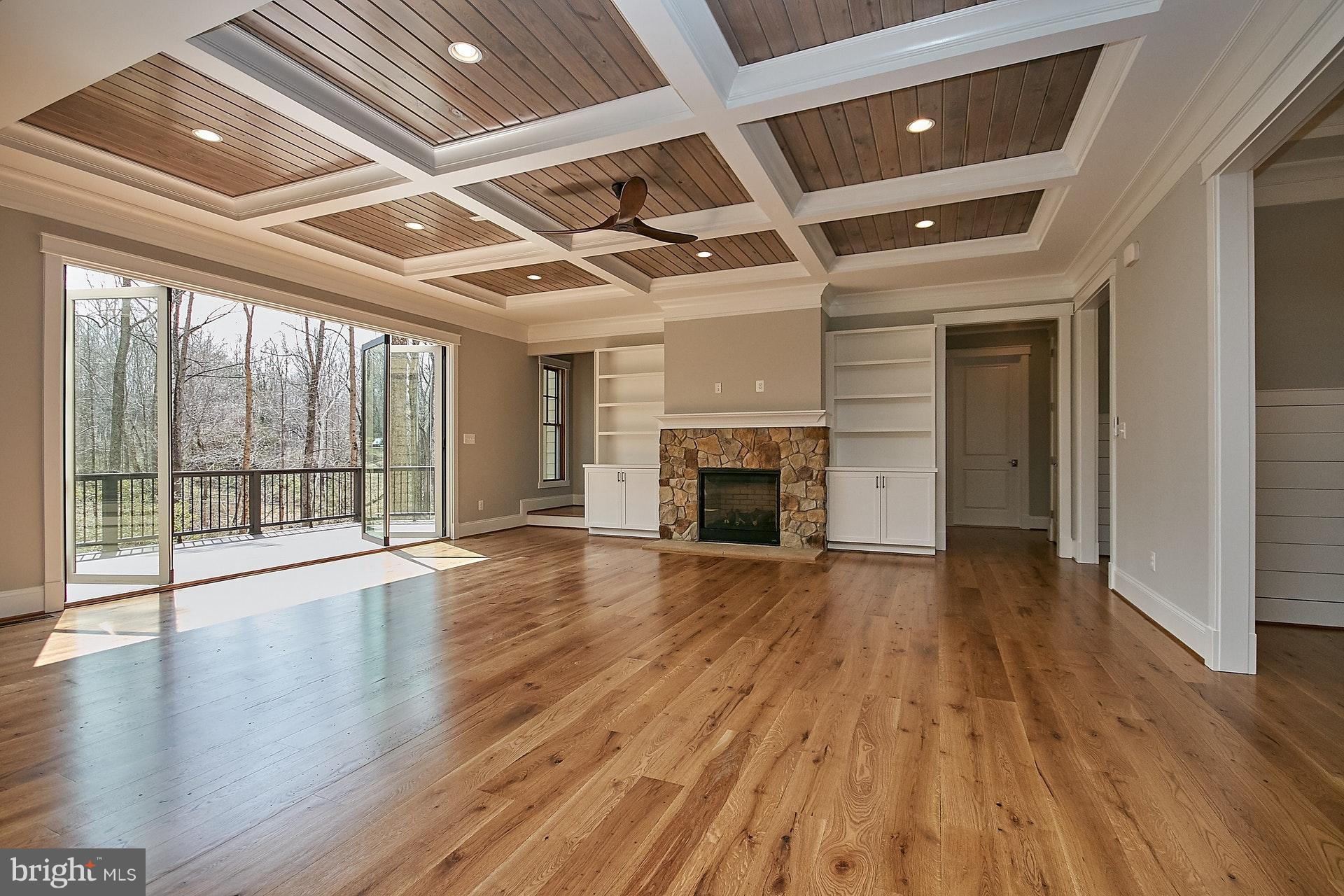 2109 Whippoorwill Road Vienna, VA 22181 - Photo 6 of 30 Family Room w/ gorgeous glass doors and fireplace