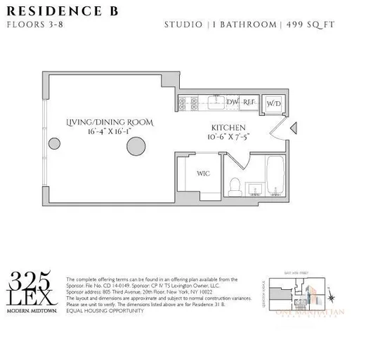 $865,000 | 325 Lexington Avenue, Unit 4B | Murray Hill