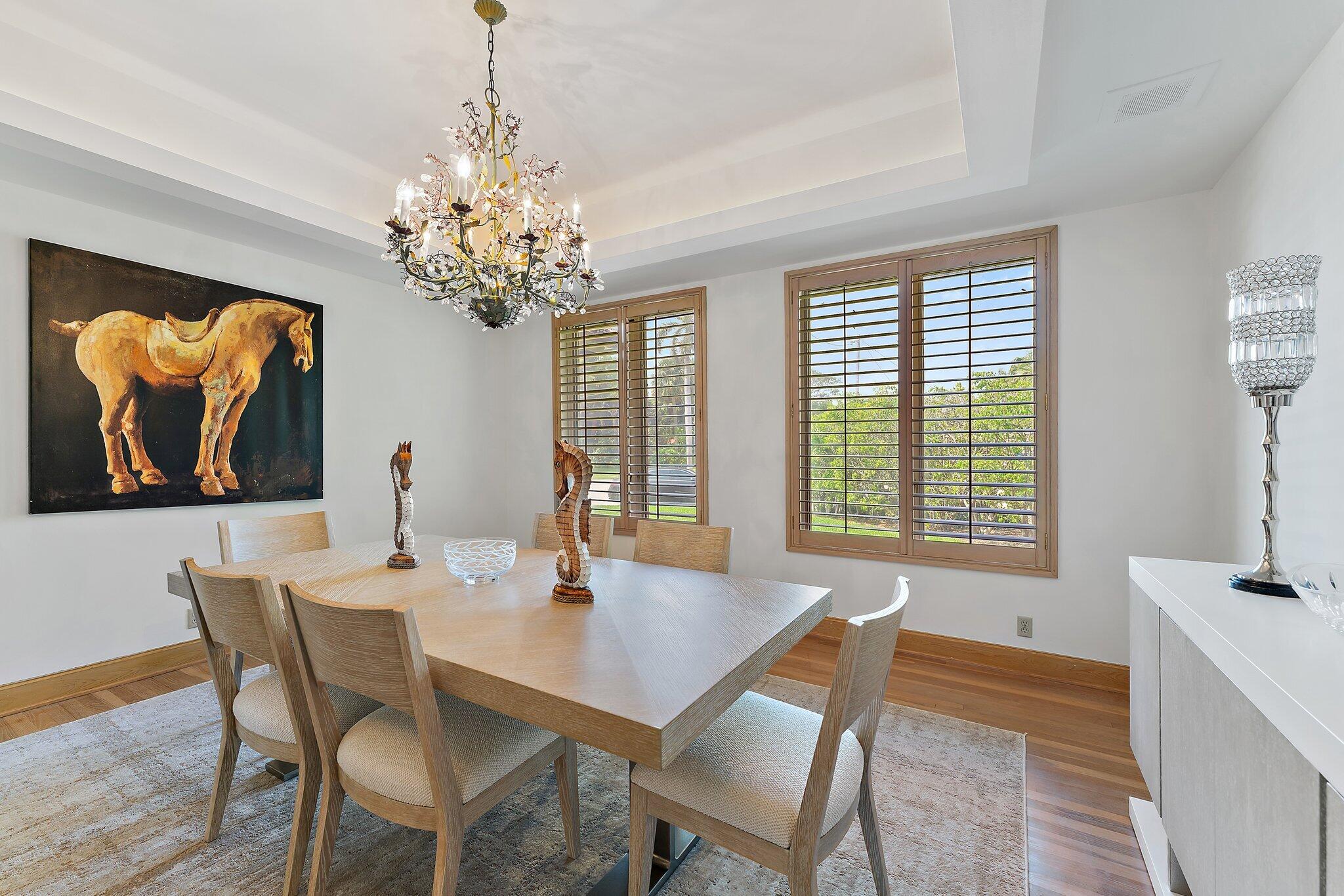 1454 Point Way North Palm Beach, FL 33408 - Photo 13 of 47 a view of a dining room with furniture window and outside view