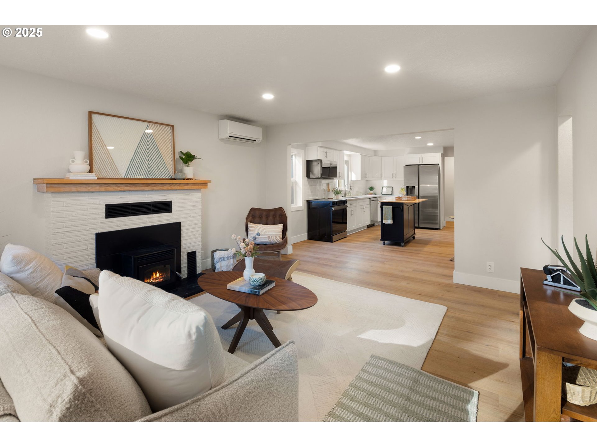 1489 Cal Young Road Eugene, OR 97401 - Photo 13 of 47 a living room with furniture and wooden floor