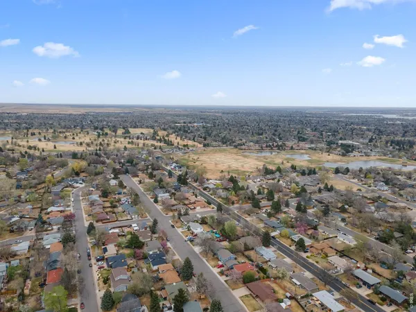 an aerial view of a