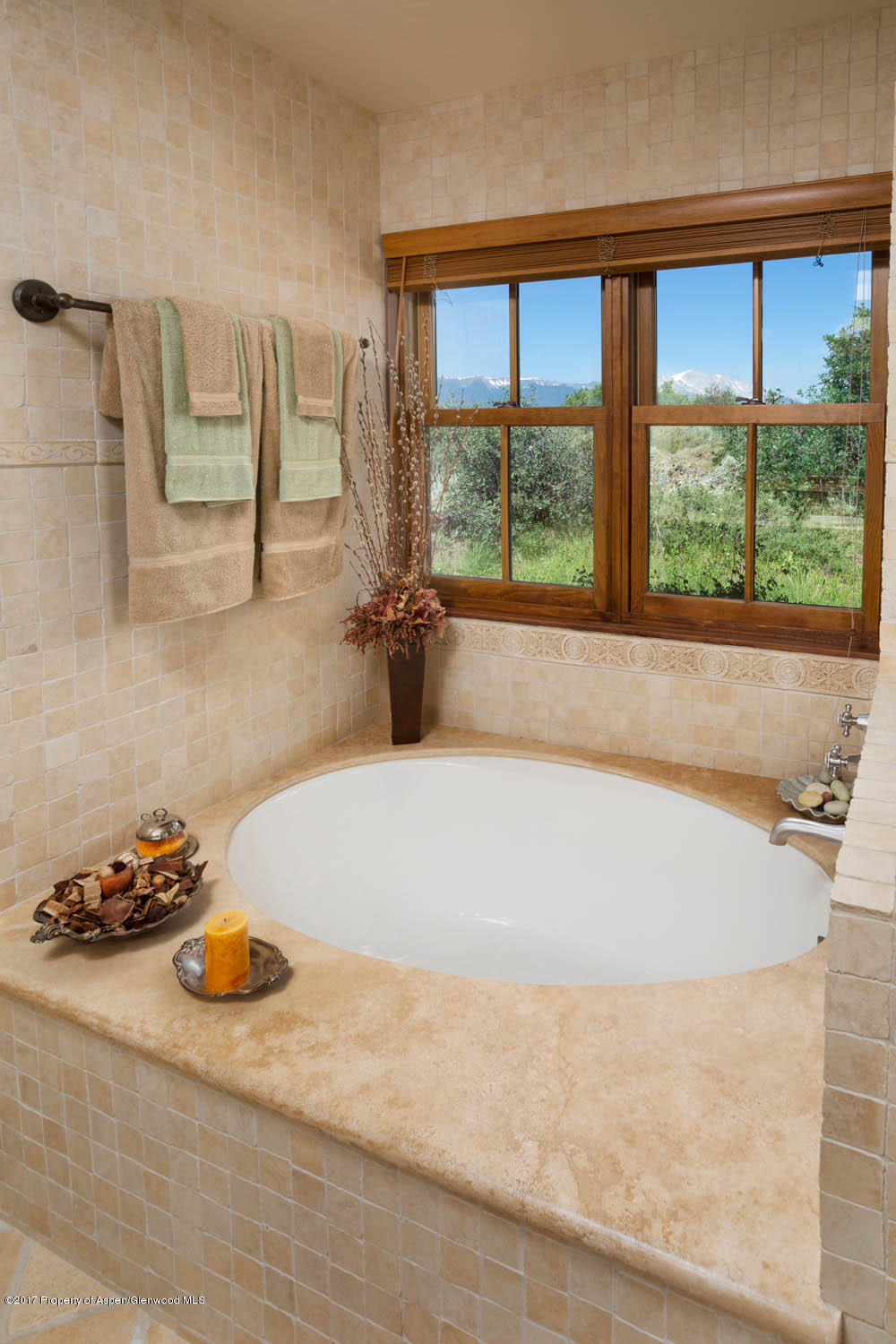 334 Monastery Cutoff Road Snowmass, CO 81654 - Photo 12 of 38 MasterBedroomBathSoprisView