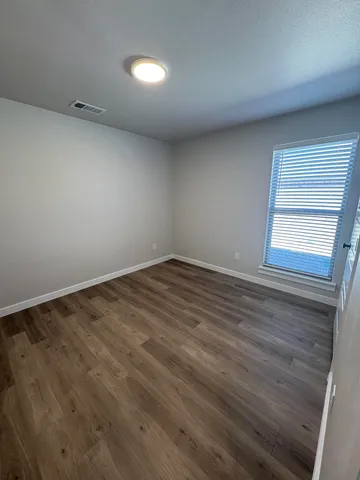 wooden floor in an empty room