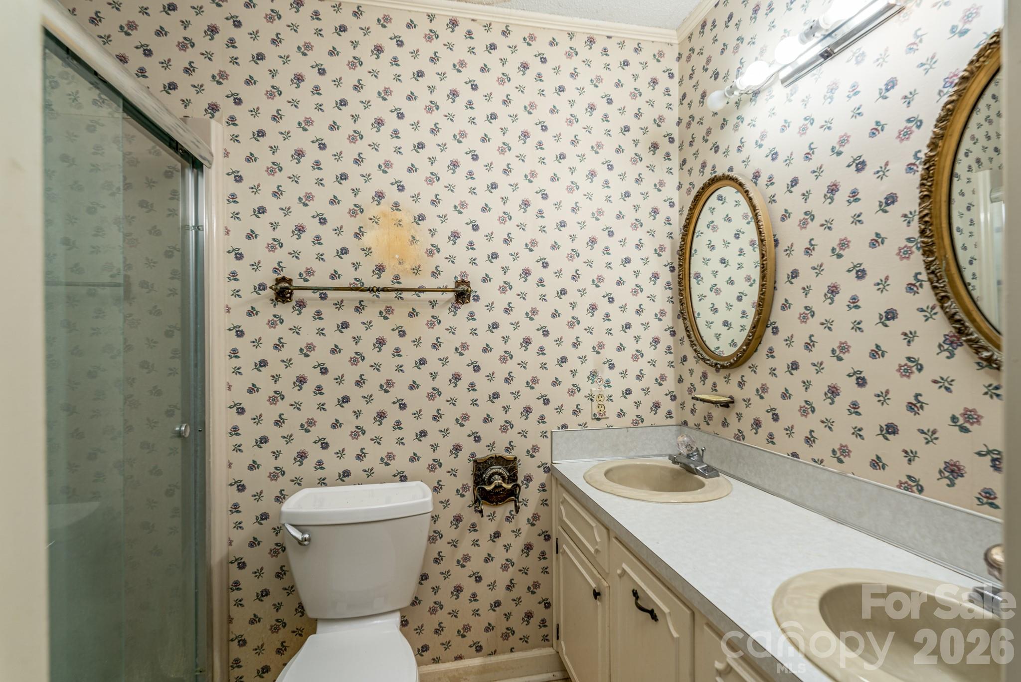 1836 Westbrook Road Edgemoor, SC 29712 - Photo 24 of 47 a bathroom with a sink toilet and shower