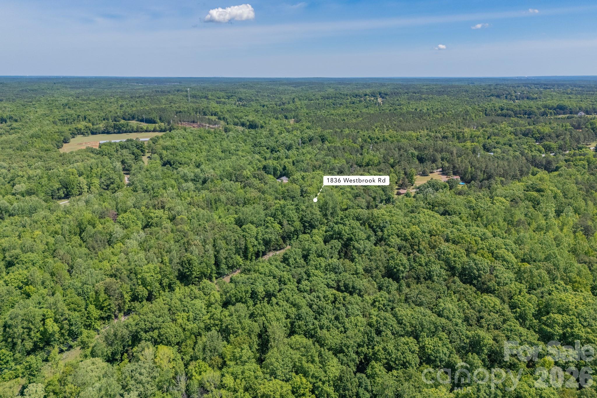 1836 Westbrook Road Edgemoor, SC 29712 - Photo 43 of 47 a view of a field with an outdoor space and seating