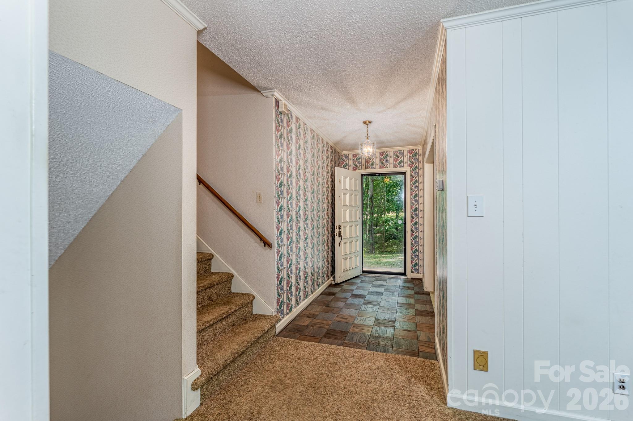 1836 Westbrook Road Edgemoor, SC 29712 - Photo 5 of 47 a view of a hallway view with staircase
