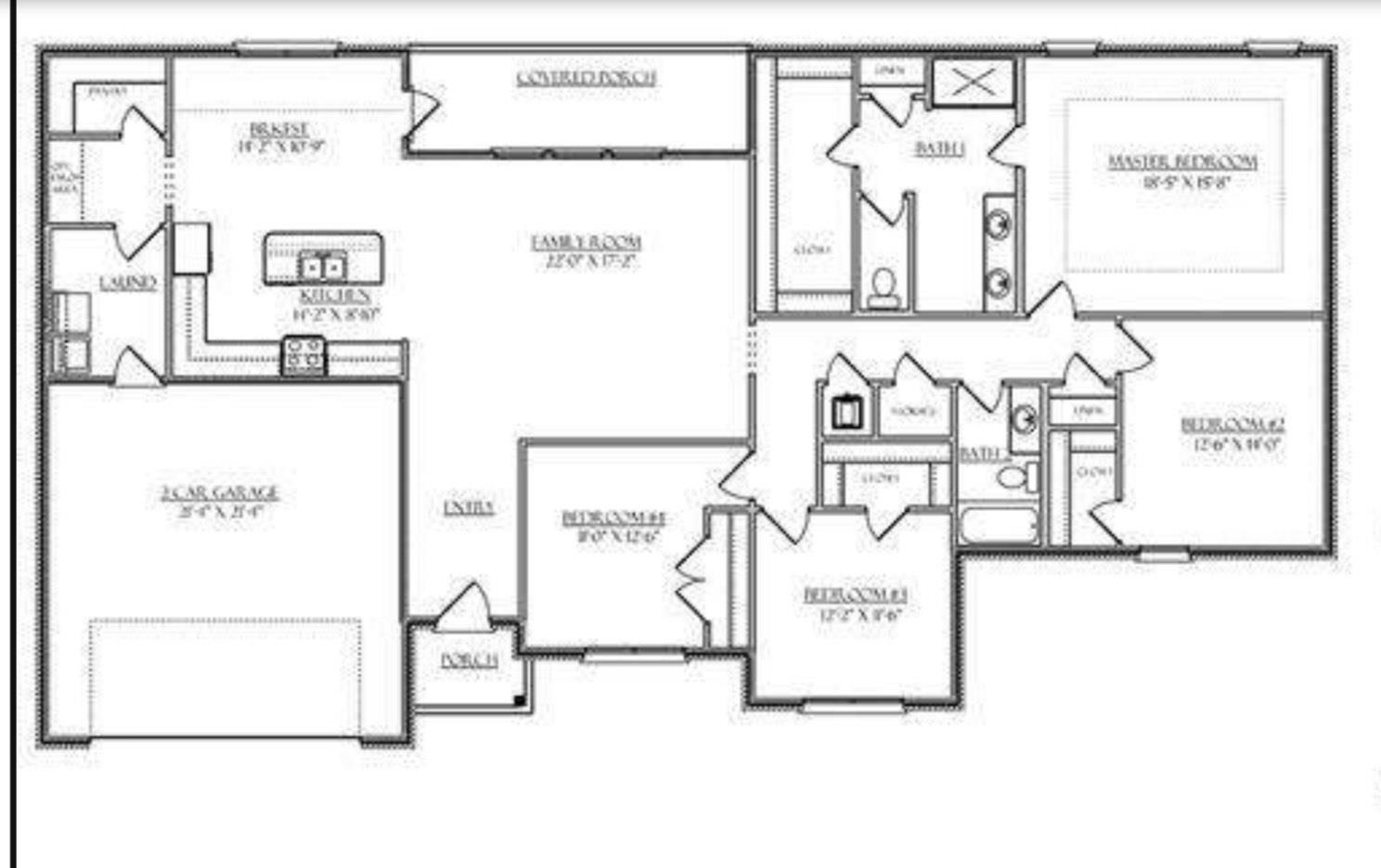 22765 Ridgewood Drive Robertsdale, AL 36567 - Photo 42 of 42 Floor Plan