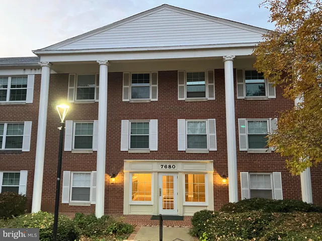 a front view of a building