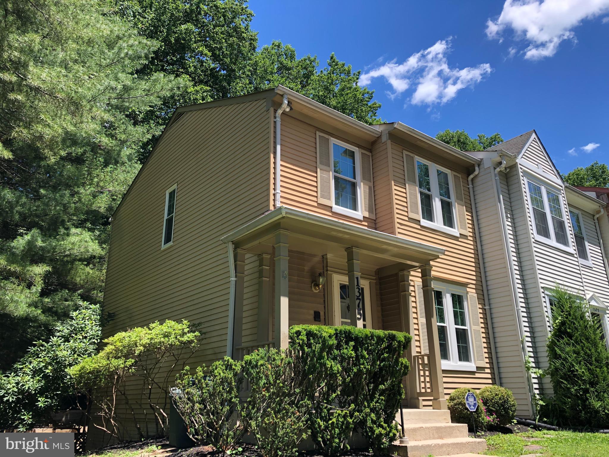 1375 Alderton Lane Silver Spring, MD 20906 - Photo 1 of 28 Beautiful end unit backs to trees!
