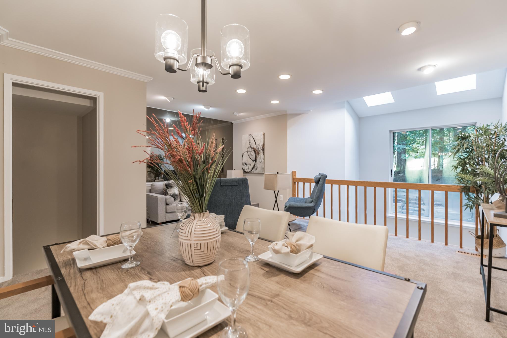 1375 Alderton Lane Silver Spring, MD 20906 - Photo 13 of 28 Dining room toward overlook to lower level