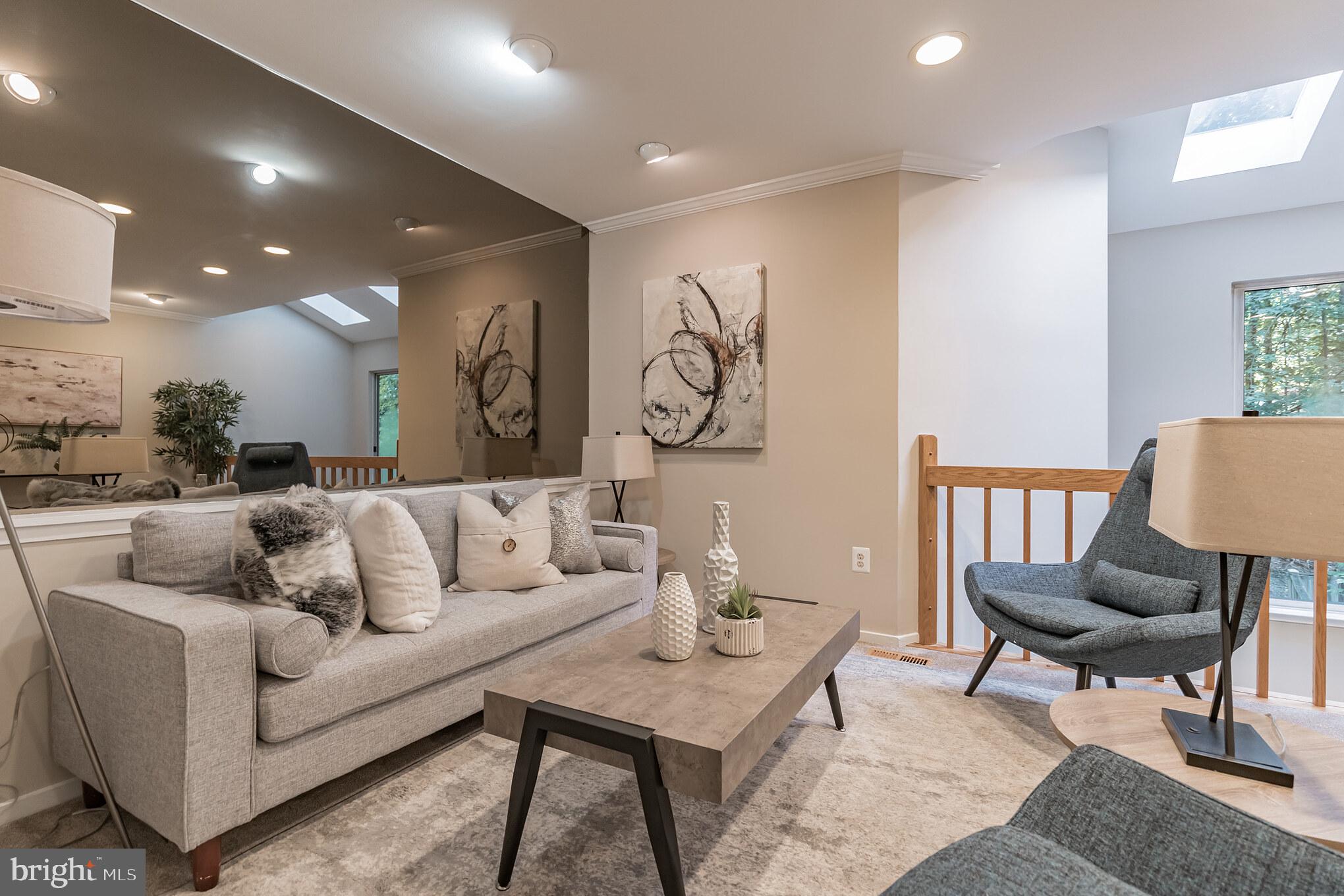 1375 Alderton Lane Silver Spring, MD 20906 - Photo 9 of 28 Living room with overlook to lower level
