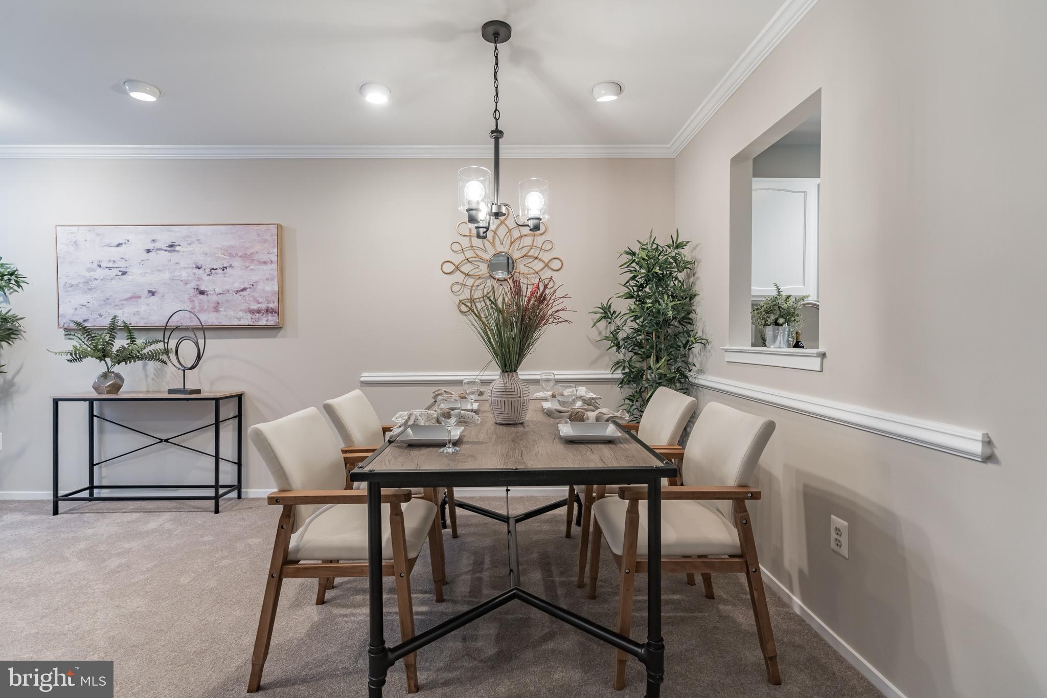1375 Alderton Lane Silver Spring, MD 20906 - Photo 10 of 28 Dining room with pass through to kitchen