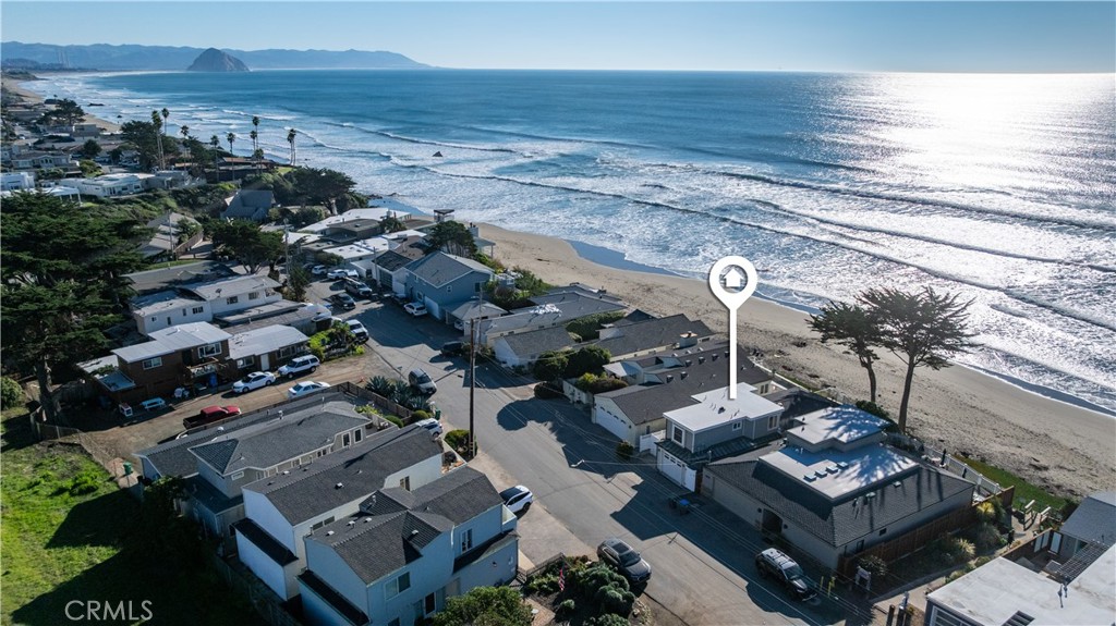 2814 Studio Drive Cayucos, CA 93430 - Photo 32 of 32 an aerial view of a city with ocean view