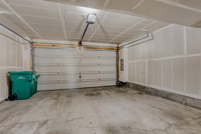 a view of a room with storage and utility room