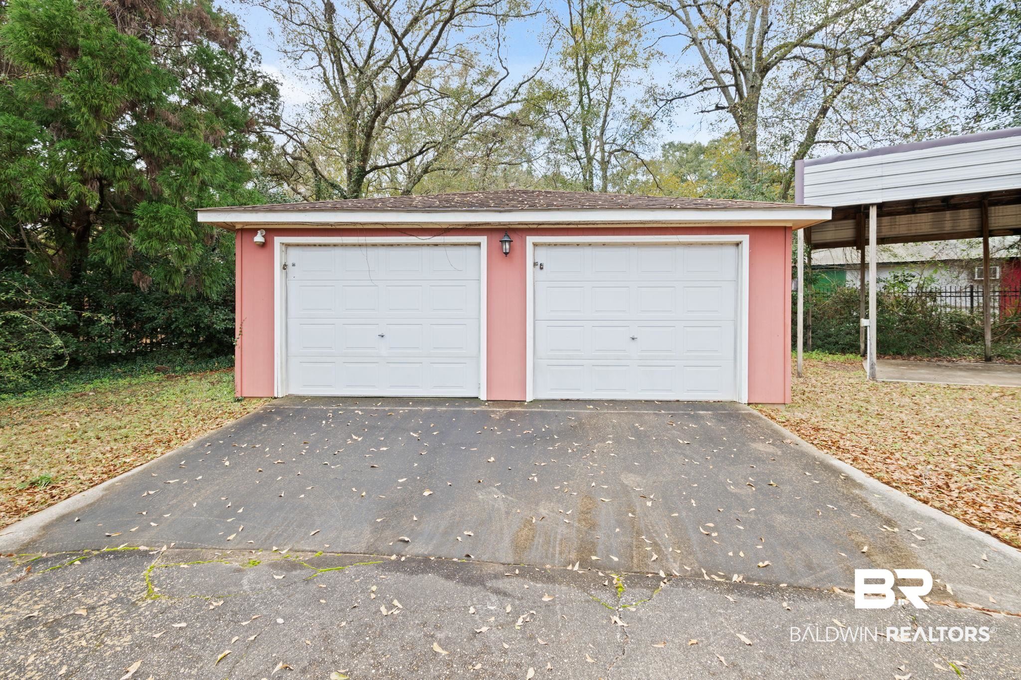 6261 Old Pascagoula Road Theodore, AL 36582 - Photo 6 of 29 View of garage