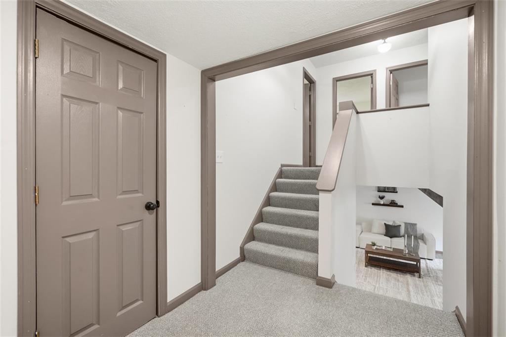 8517 Wittmer Road Pittsburgh, PA 15237 - Photo 9 of 46 a view of entryway with furniture and stairs