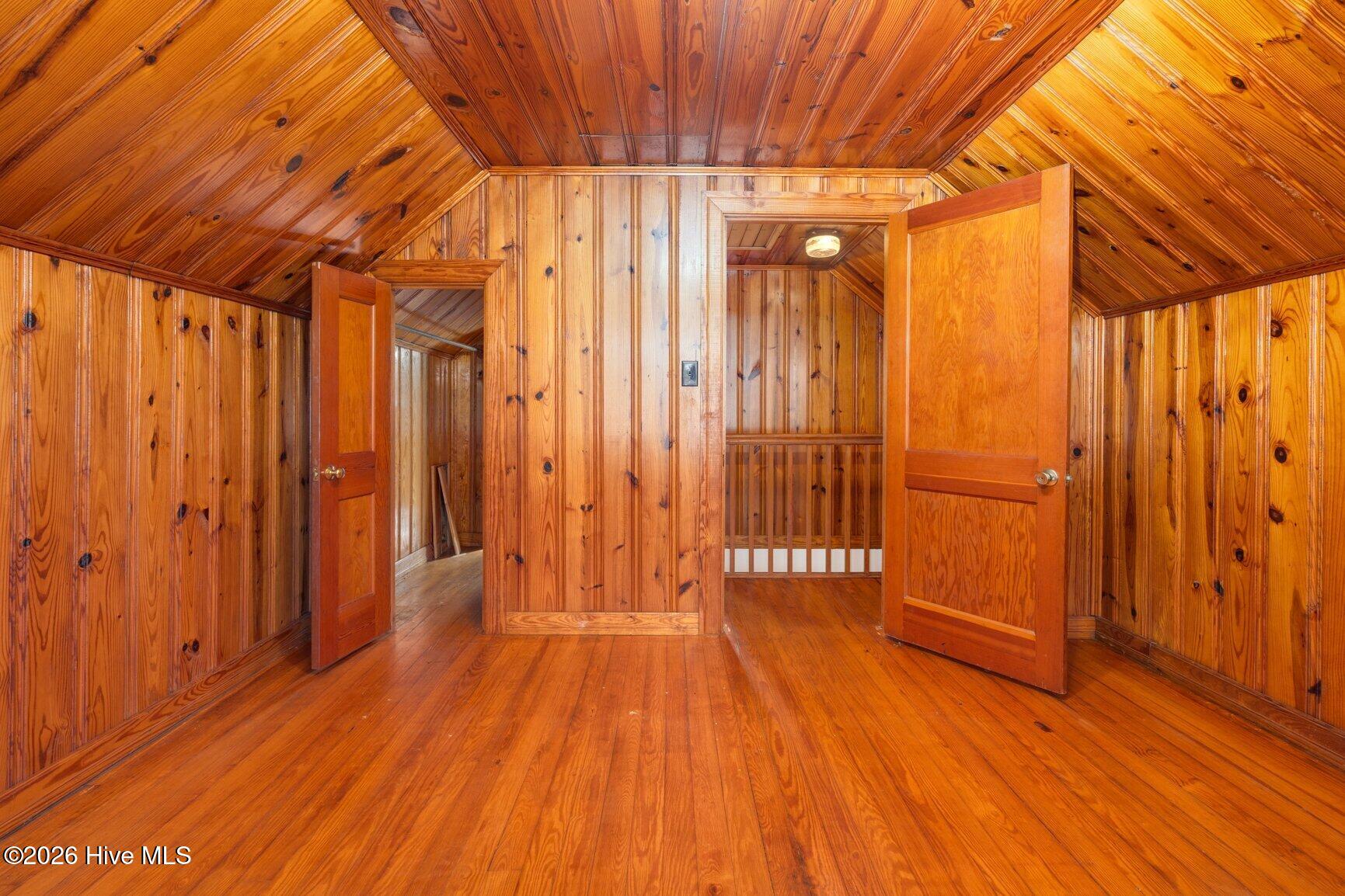 701 East Nash Street Spring Hope, NC 27882 - Photo 27 of 34 Upstairs Rooms with All wood