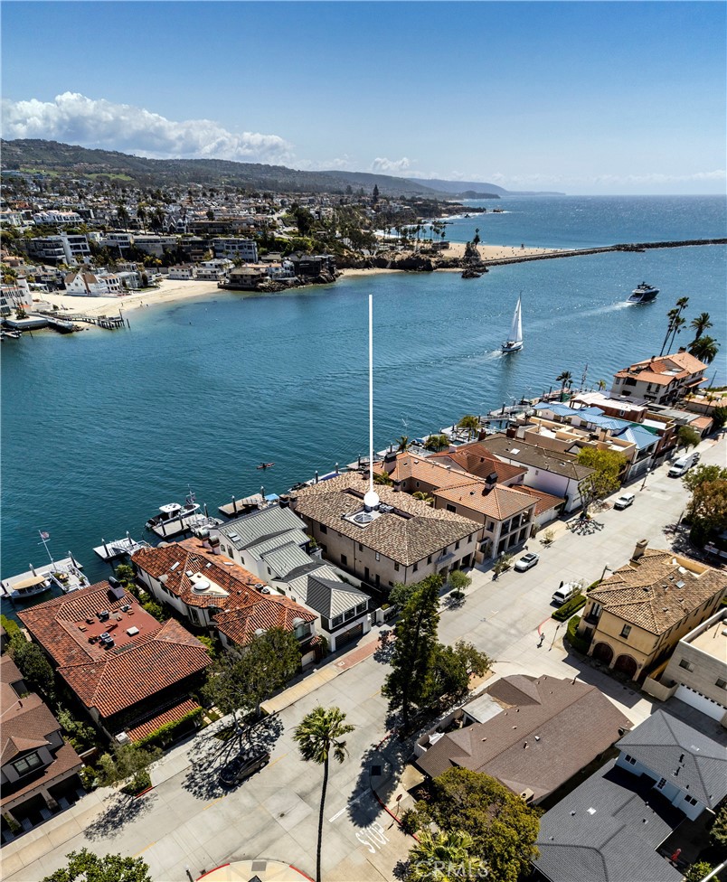 2258 Channel Road Newport Beach, CA 92661 - Photo 51 of 54 an aerial view of a houses with outdoor seating
