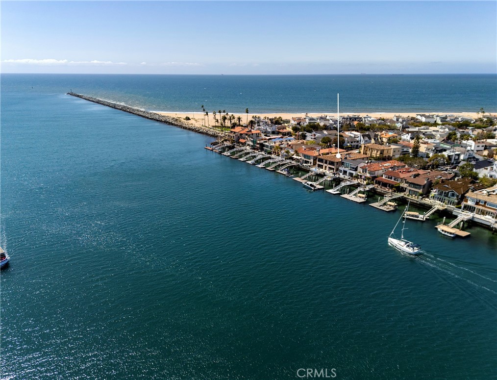 2258 Channel Road Newport Beach, CA 92661 - Photo 53 of 54 an aerial view of a house with a yard