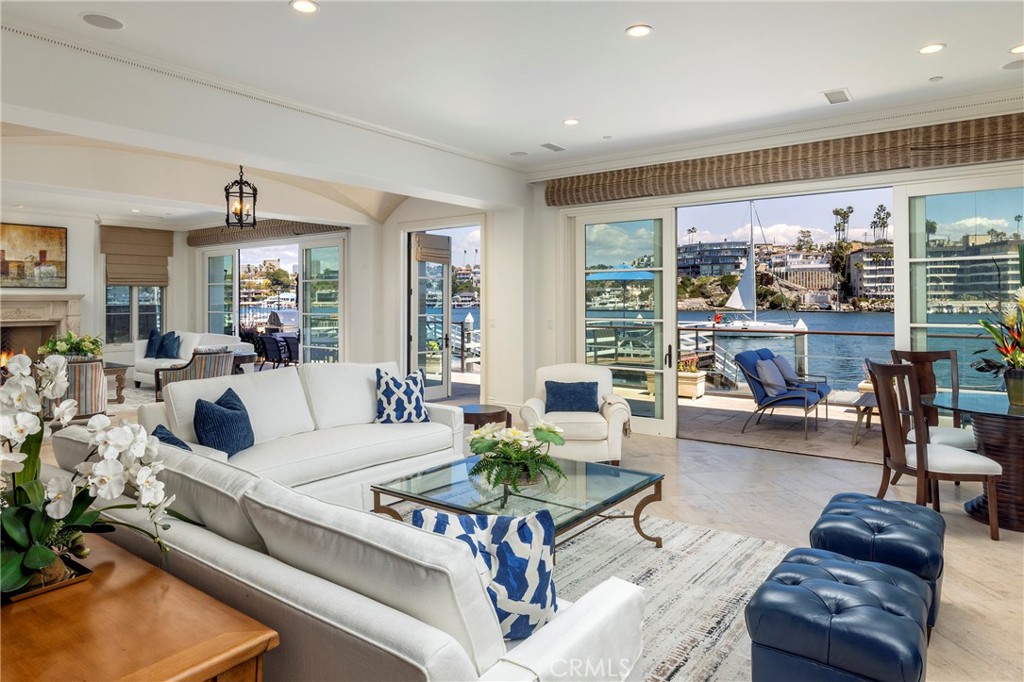 2258 Channel Road Newport Beach, CA 92661 - Photo 6 of 54 a living room with furniture and a large window