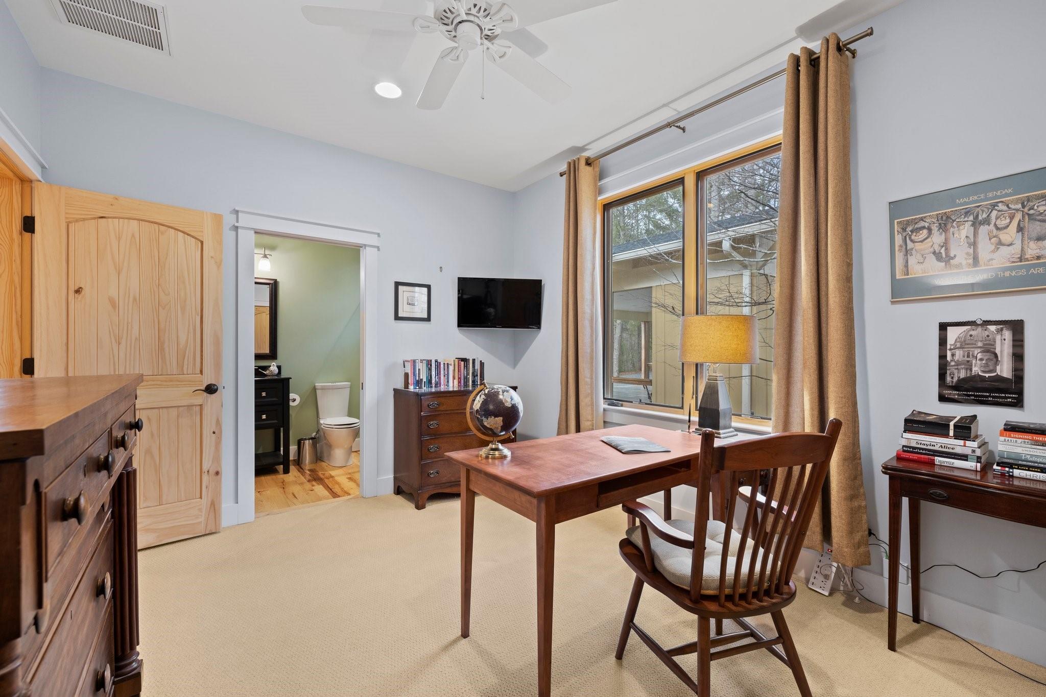 41 Rowan Hl Road Leicester, NC 28748 - Photo 28 of 48 a view of a livingroom with furniture window and a wooden floor