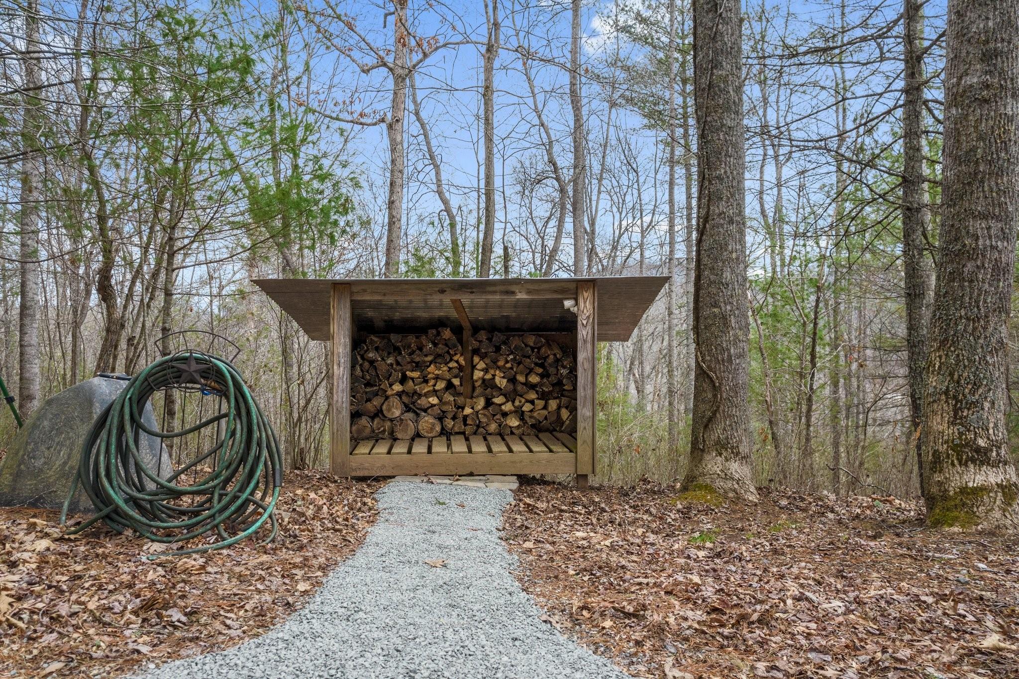 41 Rowan Hl Road Leicester, NC 28748 - Photo 47 of 48 a front view of a house with garden