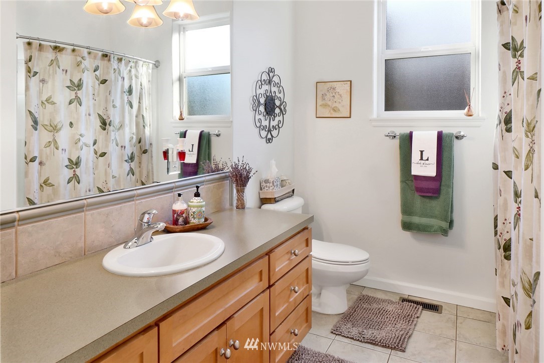 1107 Slater Road Bellingham, WA 98226 - Photo 28 of 39 a bathroom with a sink vanity mirror and toilet