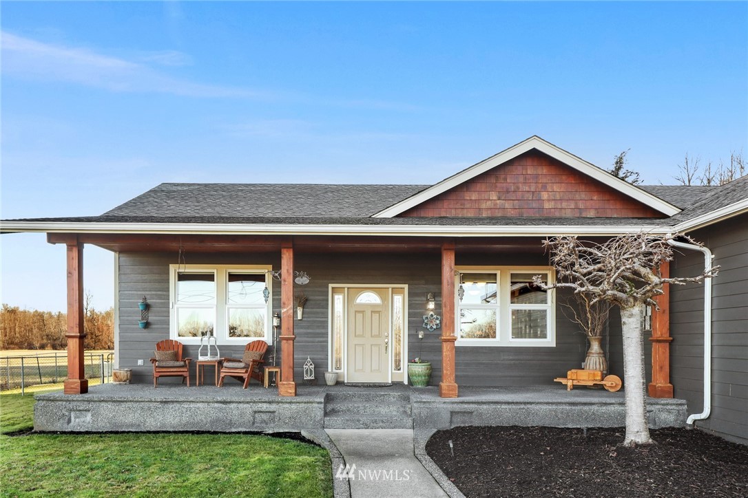 1107 Slater Road Bellingham, WA 98226 - Photo 3 of 39 a front view of a house with outdoor seating