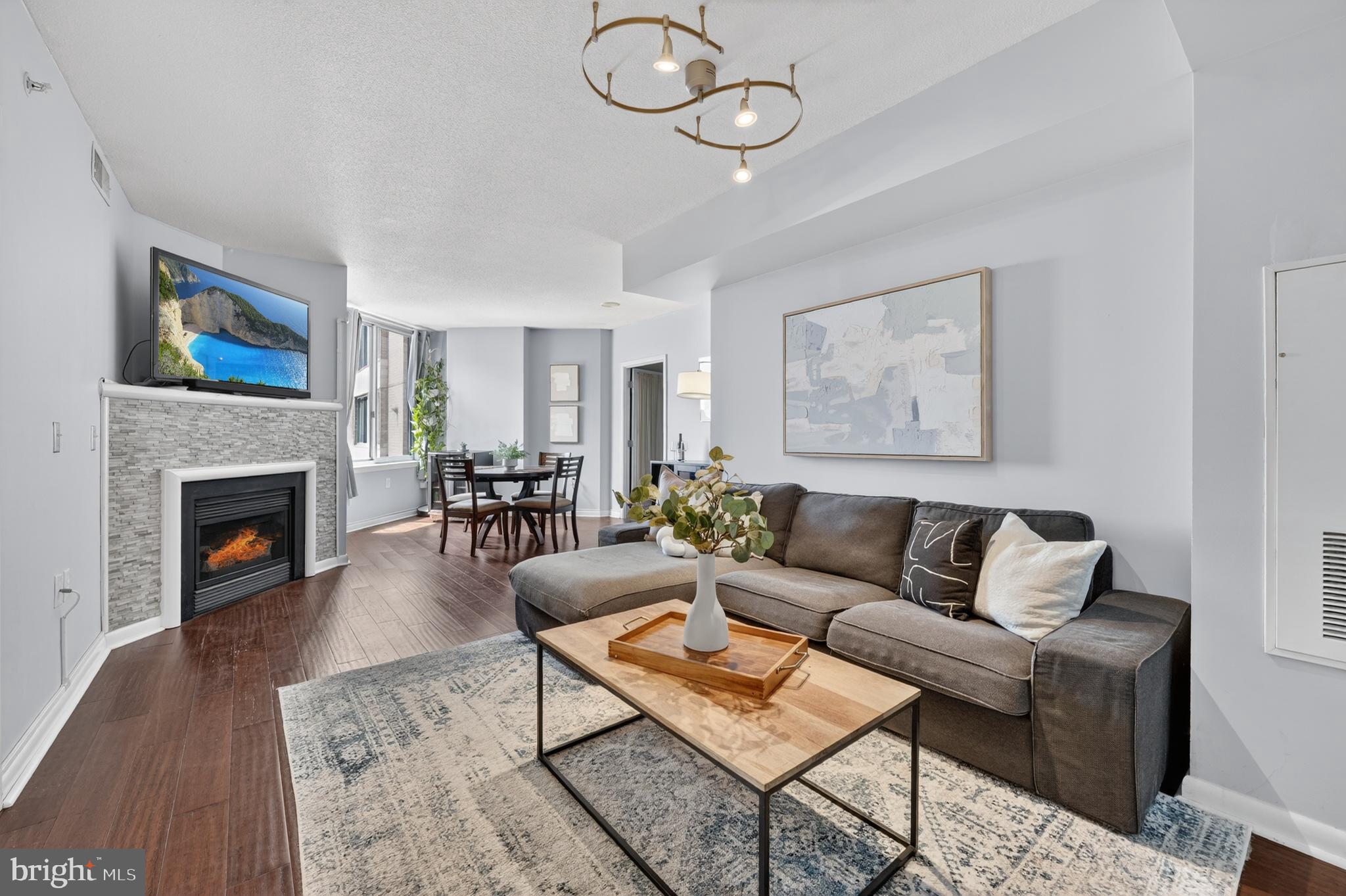 851 North Glebe Road, Unit 1301 Arlington, VA 22203 - Photo 11 of 84 Spacious Living Room Retreat!