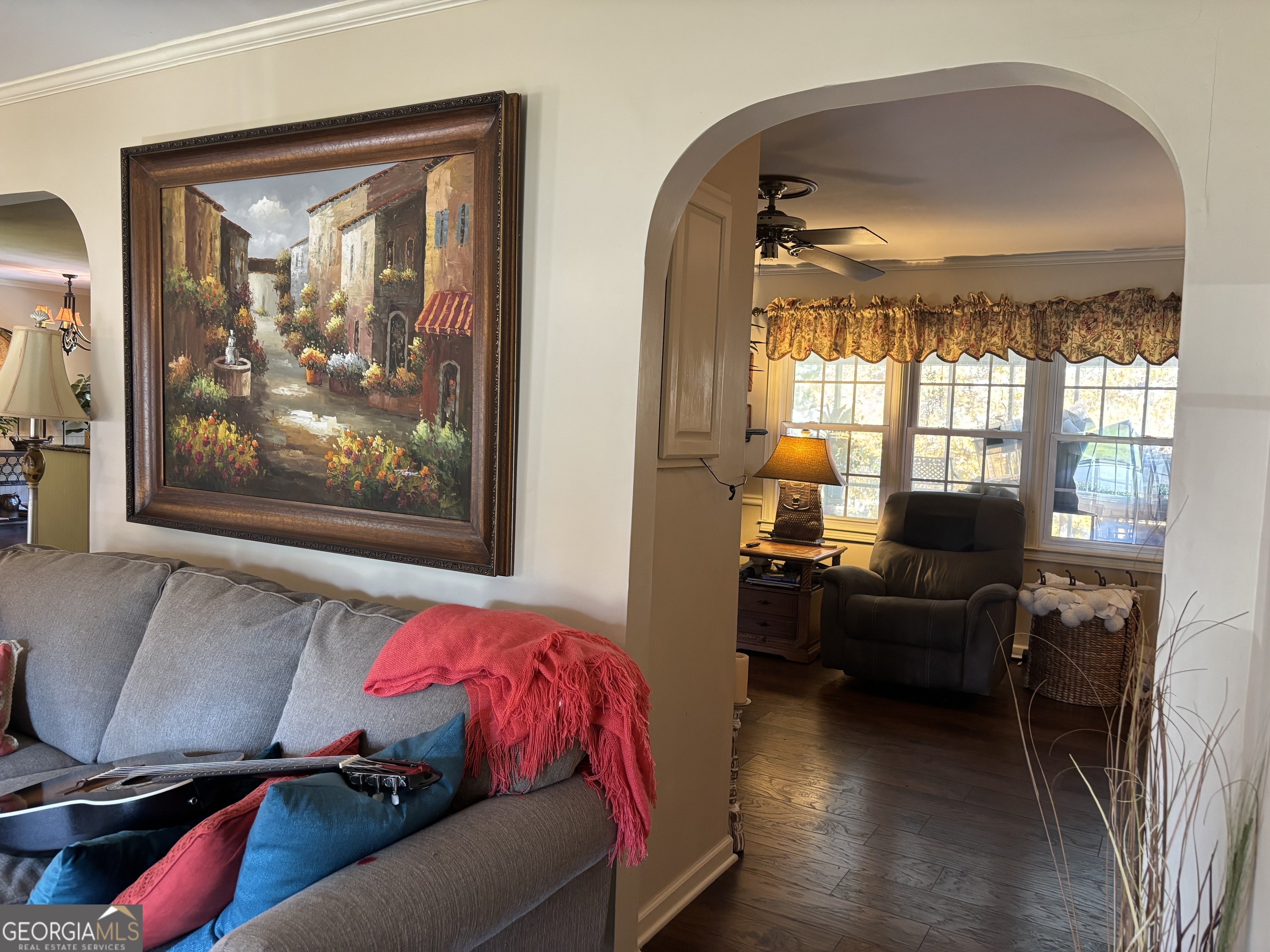 108 Deerbrook Drive Rome, GA 30165 - Photo 3 of 40 a living room with furniture and a large window