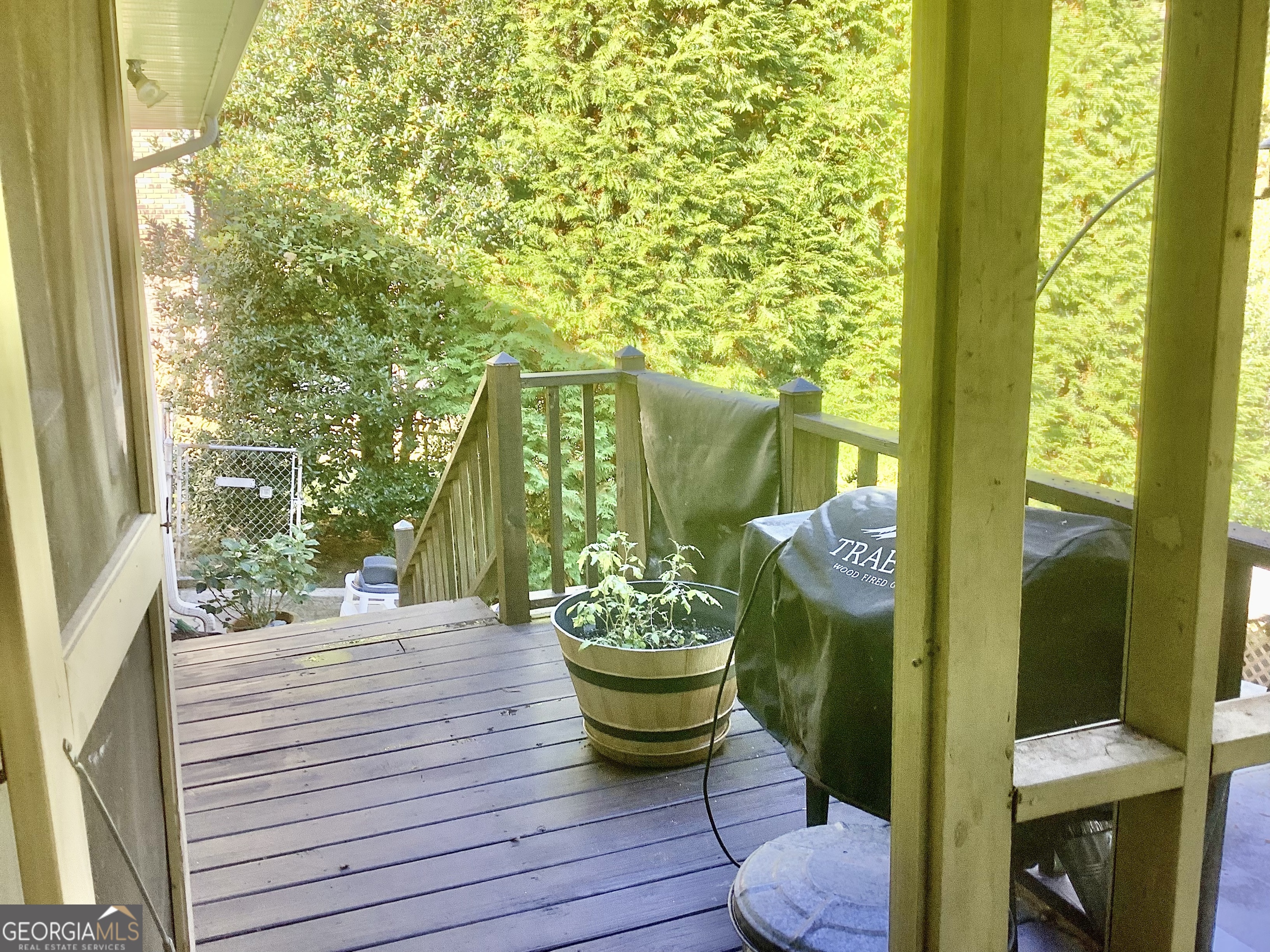 108 Deerbrook Drive Rome, GA 30165 - Photo 32 of 40 a view of a balcony with chair and table