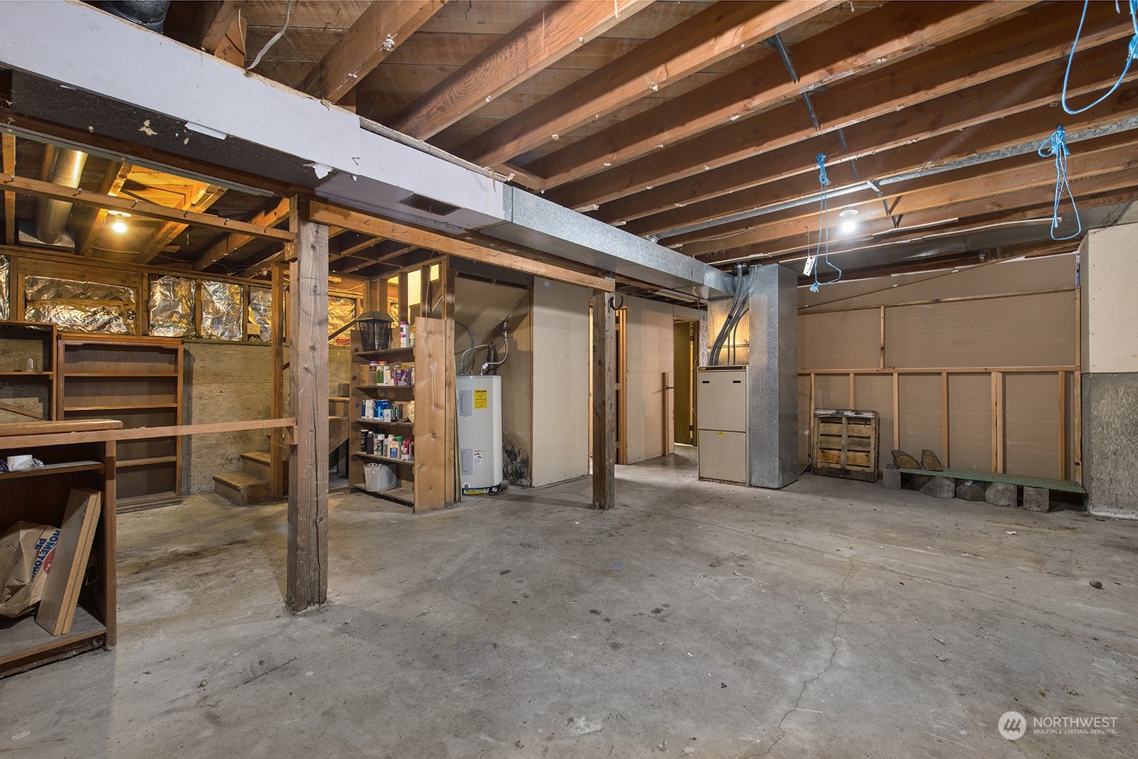 5606 Southwest 244th Street Vashon, WA 98070 - Photo 16 of 40 a view of empty room with wooden ceiling
