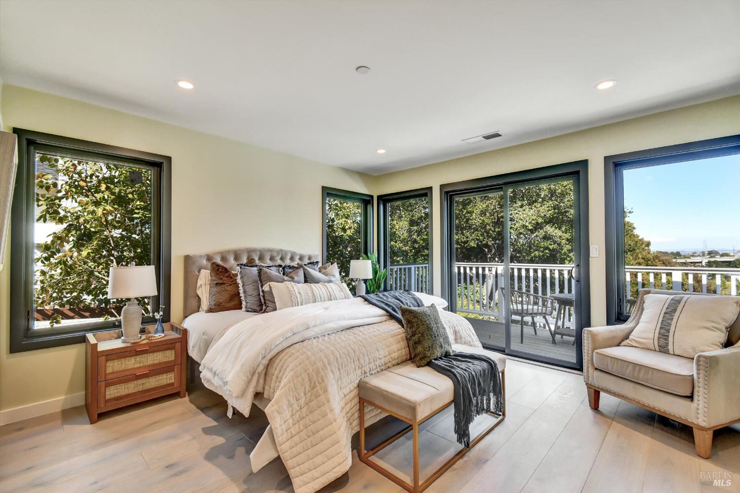 148 Auburn Street San Rafael, CA 94901 - Photo 12 of 40 Welcome to Your Stunning Primary Suite. Enjoy Coffee on The Deck Right Off Your Room