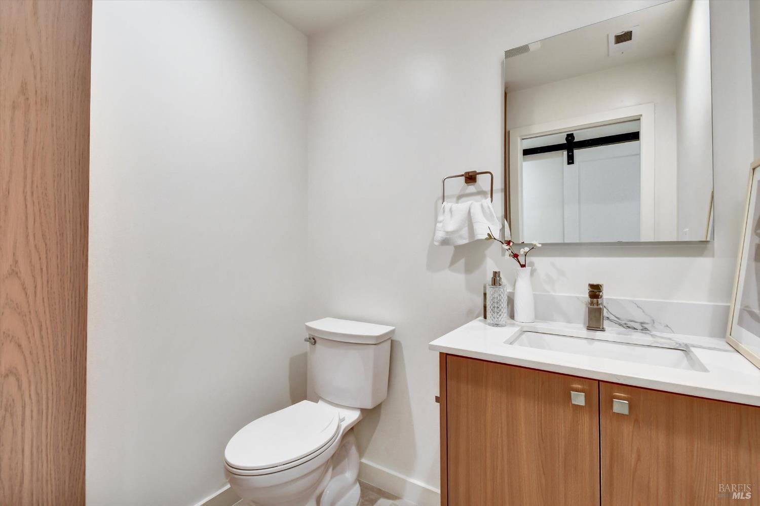 148 Auburn Street San Rafael, CA 94901 - Photo 21 of 40 Top Unit Hallway half bath