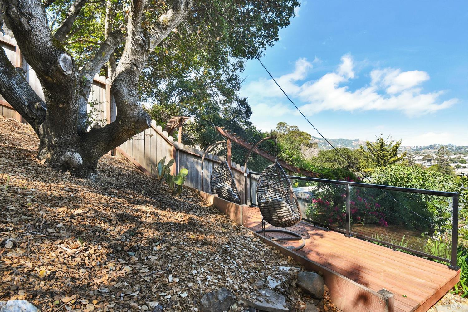 148 Auburn Street San Rafael, CA 94901 - Photo 23 of 40 Another Sitting Area to View Sunrises and Sunsets