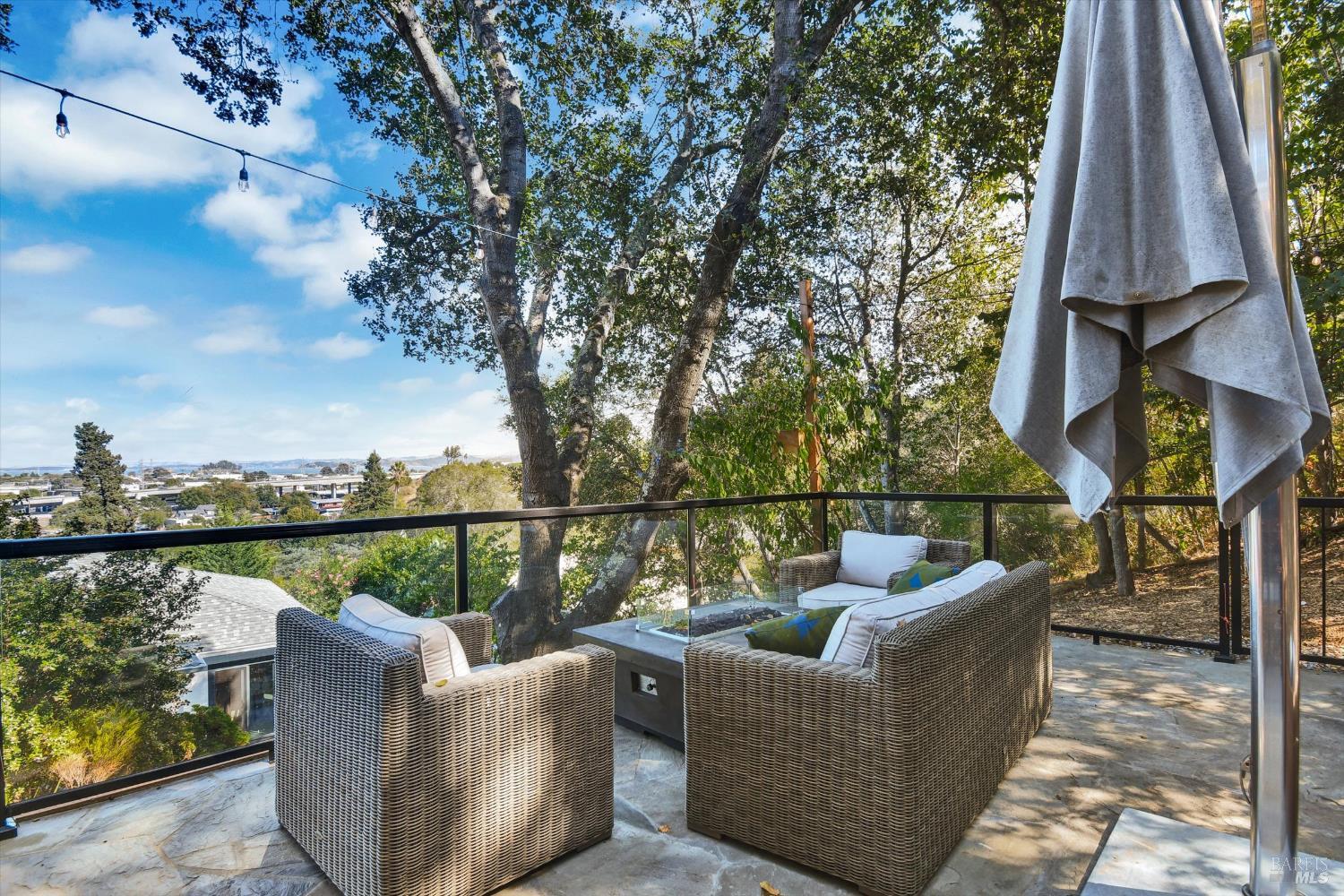 148 Auburn Street San Rafael, CA 94901 - Photo 24 of 40 Top of the World Views From the Backyard Sitting Area
