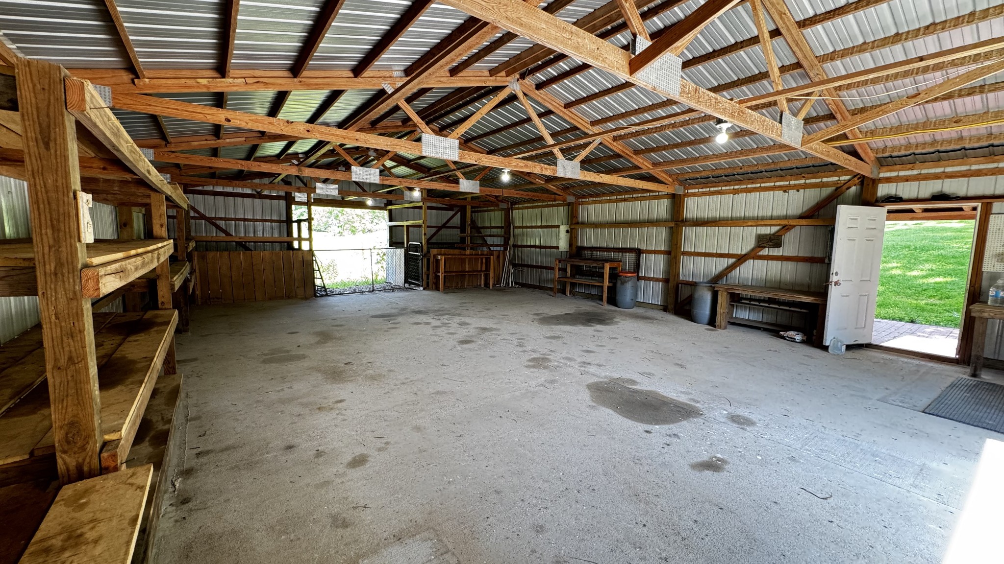 315 Loyd Road Pulaski, TN 38478 - Photo 43 of 73 a view of an empty room with wooden ceiling