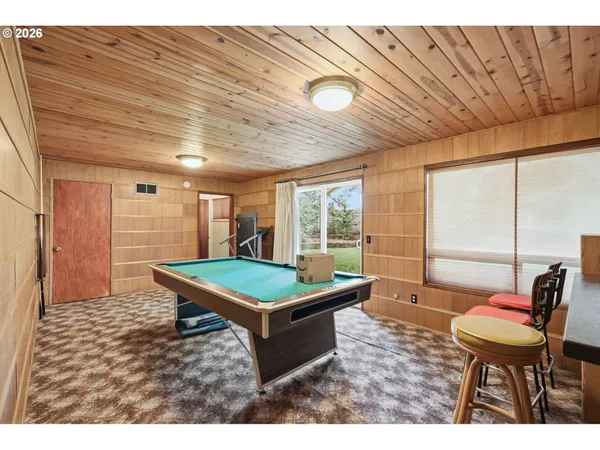 a room with furniture and windows