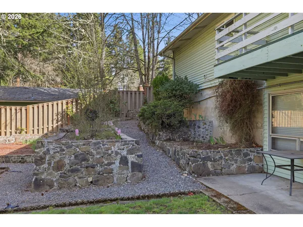 a view of outdoor space and yard