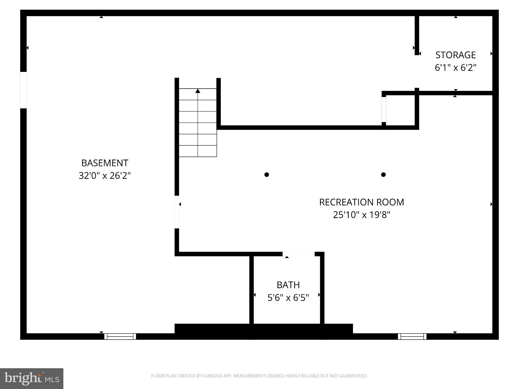 1821 Atkisson Road Joppa, MD 21085 - Photo 27 of 28 Lower level floor plan