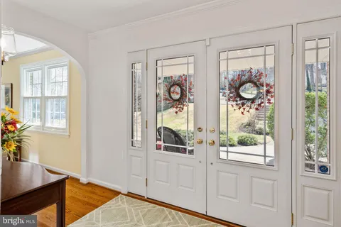 a view of a dining room and a table or chairs
