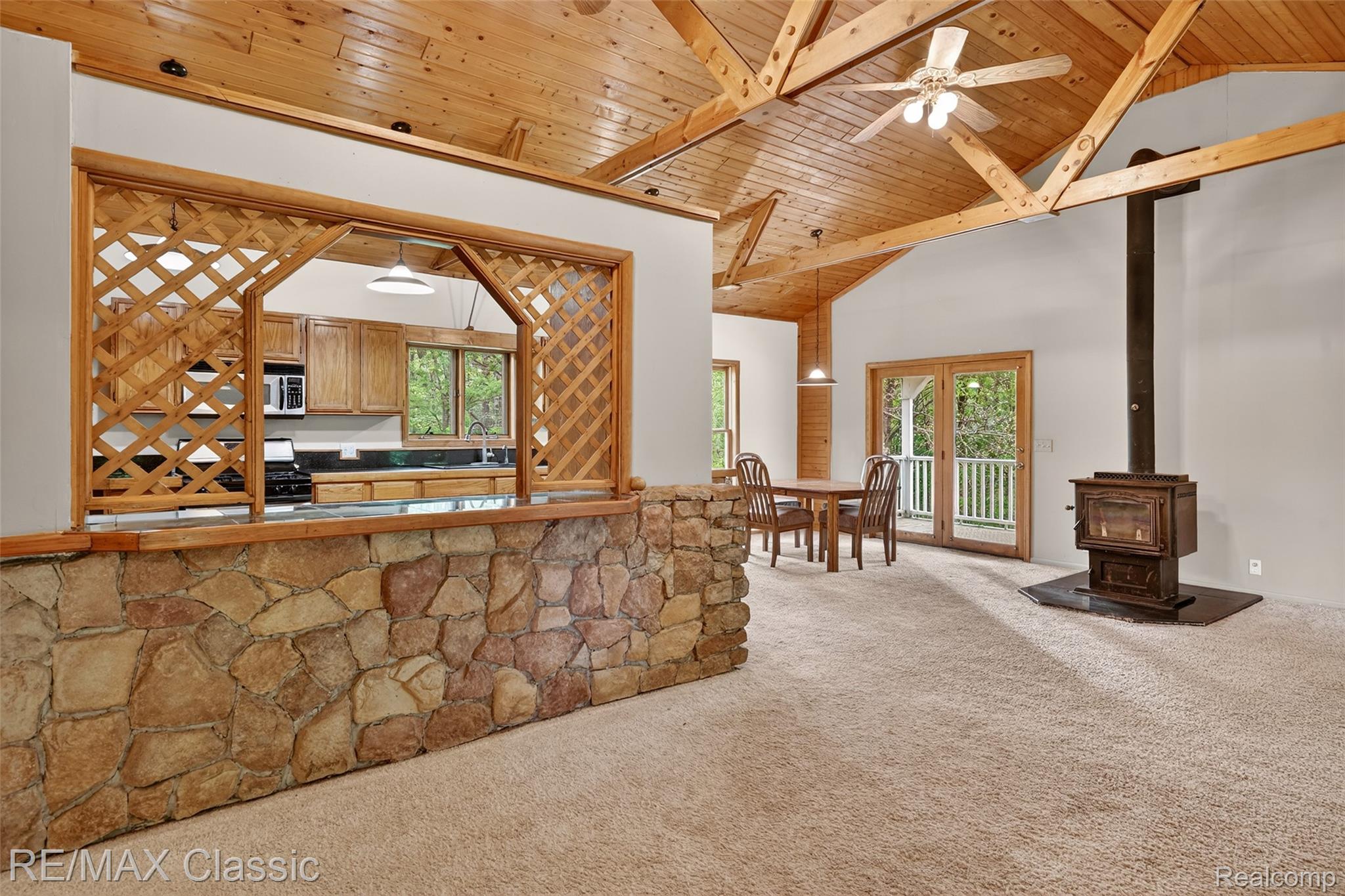 4611 Murray Road Mayville, MI 48744 - Photo 28 of 50 Custom stonework and open concept living space