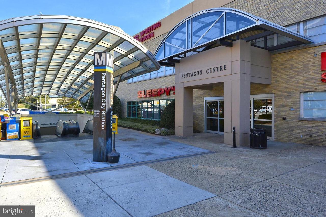 3650 South Glebe Road, Unit 447 Arlington, VA 22202 - Photo 35 of 37 Pentagon Metro Station.