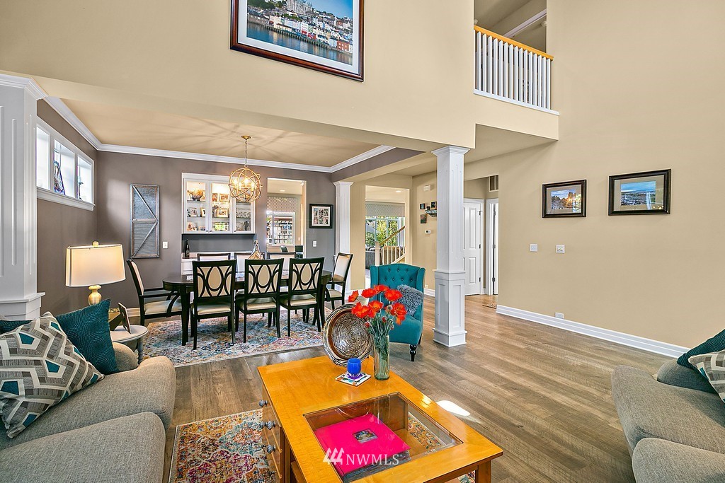 16718 Southeast 165th Way Renton, WA 98058 - Photo 8 of 40 a living room with furniture and wooden floor