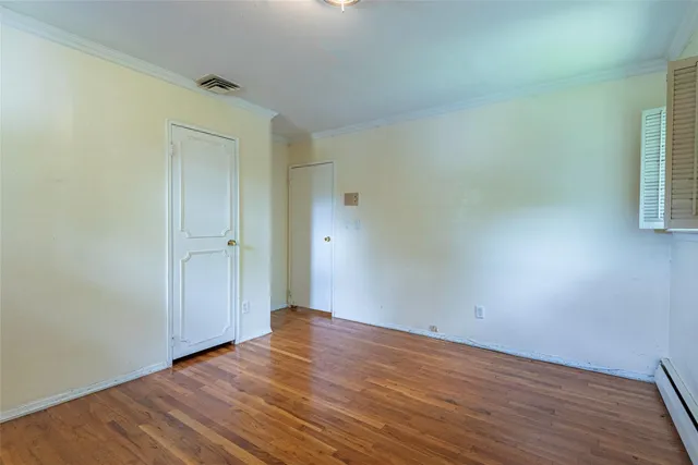 wooden floor in an empty room