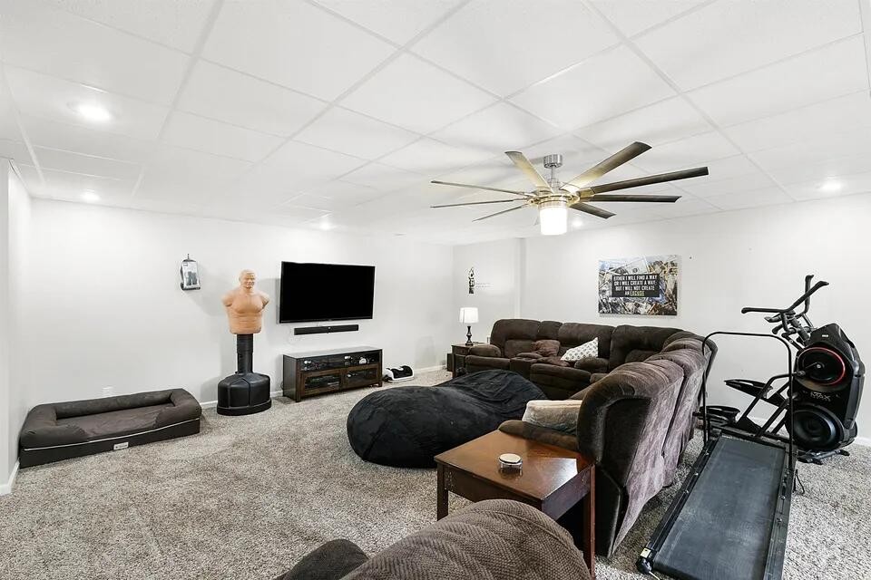 138 Herbert Neal Road Milan, TN 38358 - Photo 12 of 19 a living room with furniture and a flat screen tv