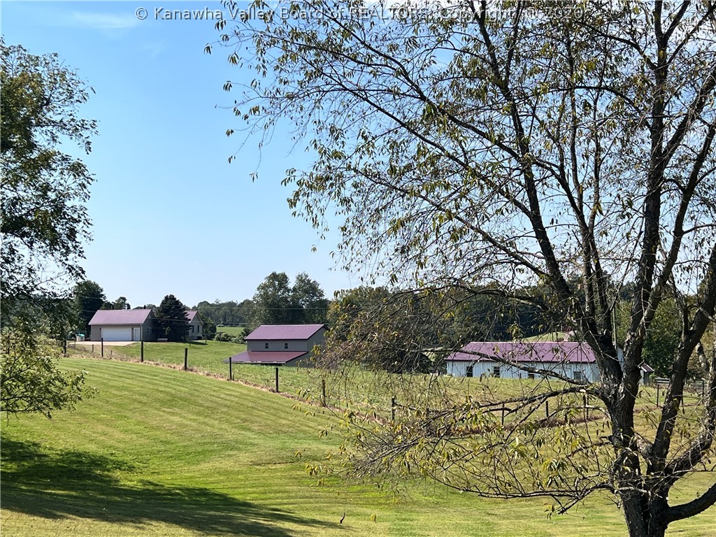 5860 Union Campground Road Letart, WV 25253 - Photo 2 of 34 Scenic View / Winding Gravel Driveway as you enter 5860 Union Campground Rd (Property in Foreground does not convey)