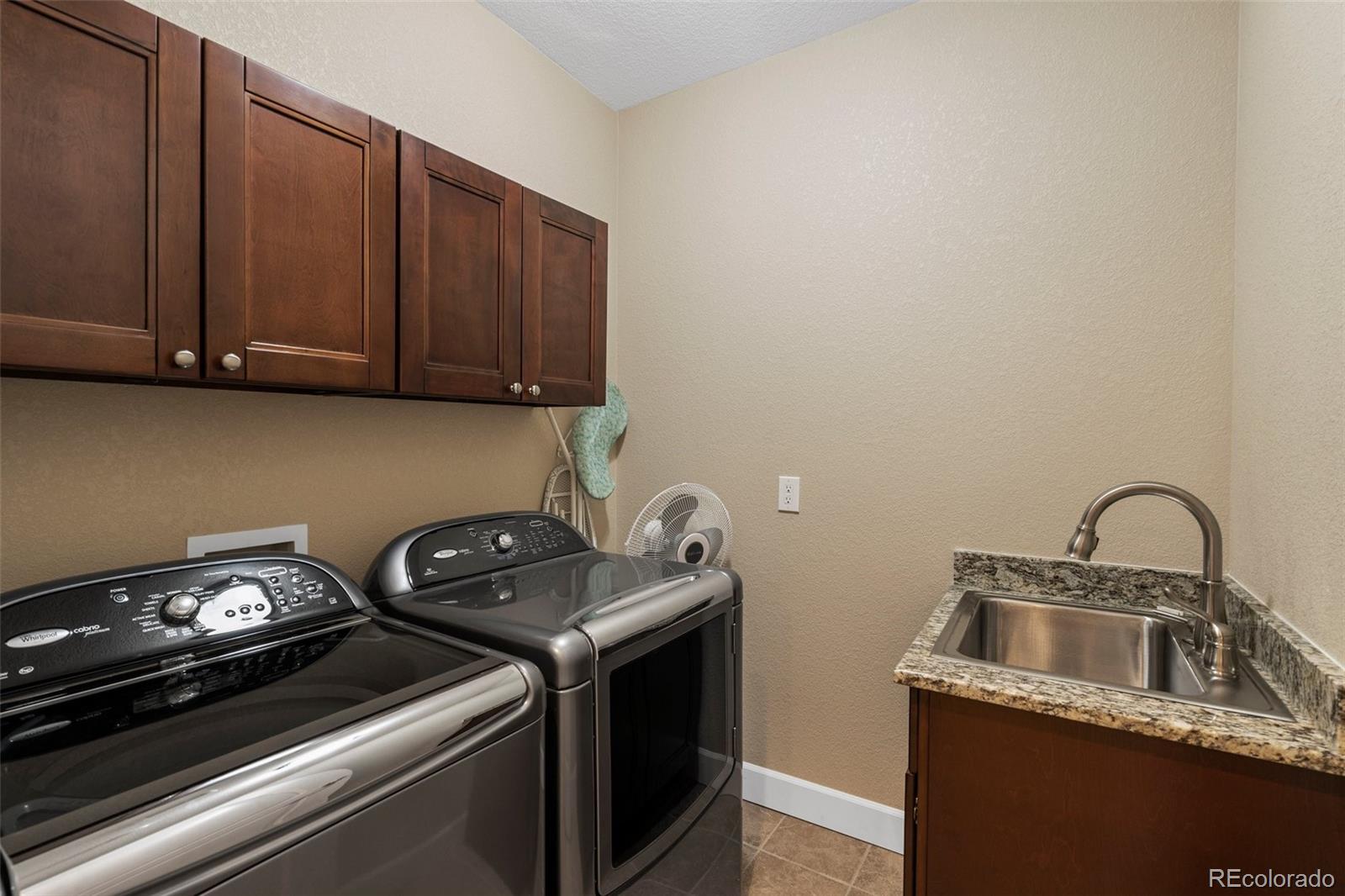 4315 Chateau Ridge Road Castle Rock, CO 80108 - Photo 19 of 26 a kitchen with a stove and a sink